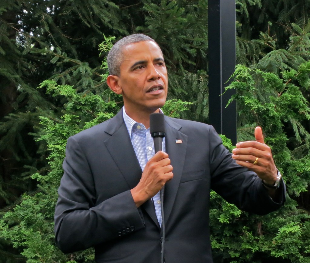 Barack Obama at his Chicago home, 2012. Image: Steve Jurvetson/Creative Commons