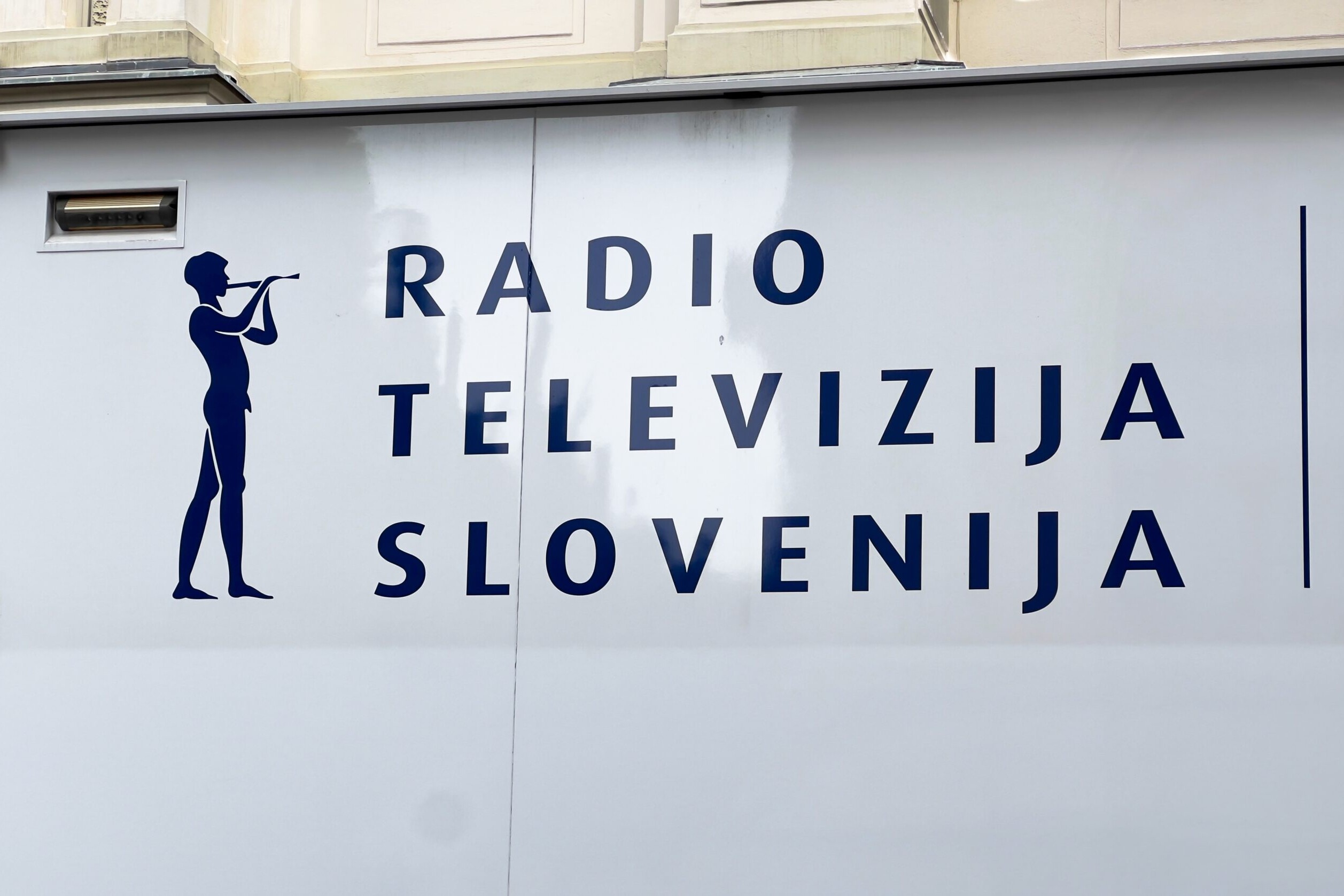 Side of a truck with RTV SLO branding.